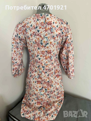 Дамска рокля на цветя, снимка 3 - Рокли - 53136614