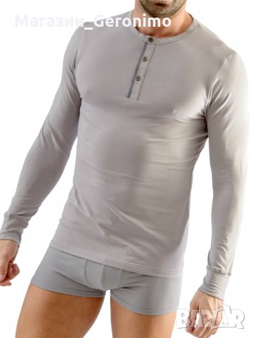 ТЕНИСКА С ДЪЛЪГ РЪКАВ МОДЕЛ 1667t6, снимка 5 - Блузи - 25173141