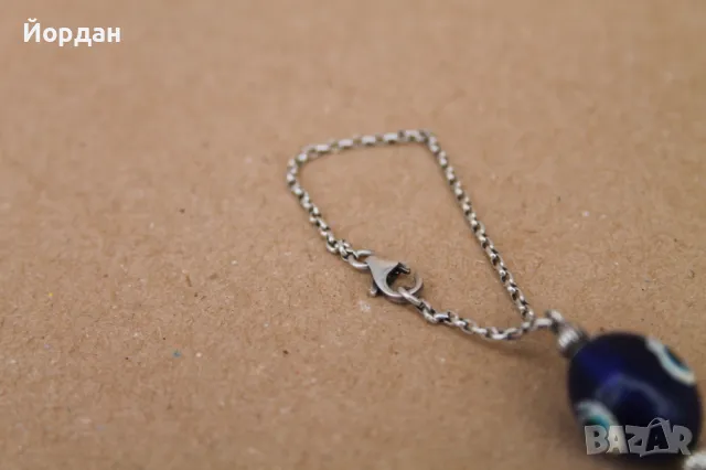 Сребърна икона, снимка 2 - Колиета, медальони, синджири - 49771277