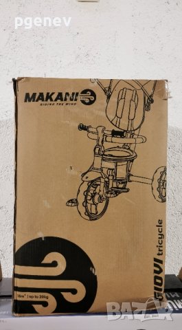 Триколка Makani - сива , снимка 2 - Детски велосипеди, триколки и коли - 43700370