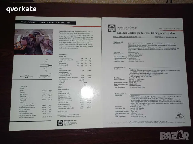 "Колекция от винтидж (или от края на 90-те),отбранителни и информационни материали /Aerospace Group , снимка 9 - Други - 50247070