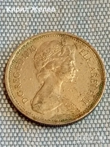 Четири монети от цял свят ИТАЛИЯ, АНГЛИЯ, СЛОВЕНИЯ, ЧЕХИЯ за КОЛЕКЦИЯ 30581, снимка 5 - Нумизматика и бонистика - 48613822