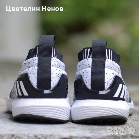 маратонки ADIDAS RAPIDARUN LACELESS KNIT BLACK  номер 39,5-40 , снимка 4 - Маратонки - 26727607