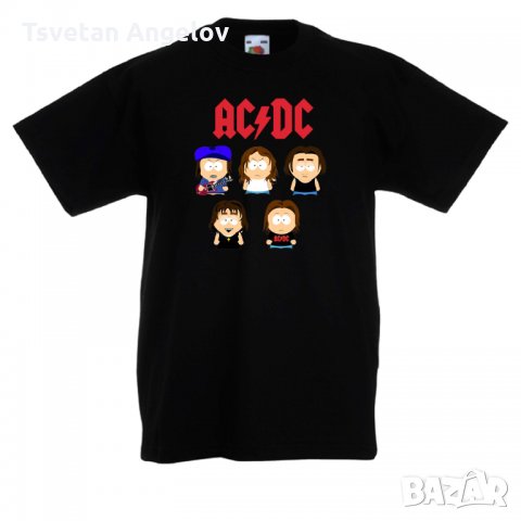 Разпродажба! Детска тениска AC DC 3