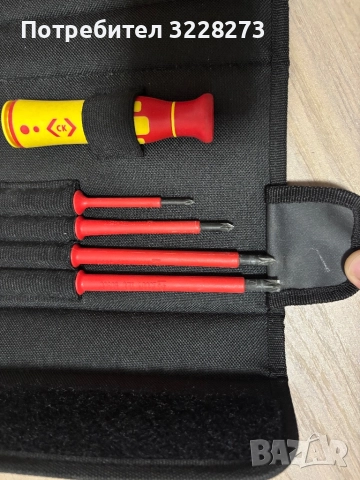 Изолирани отверки CK, снимка 5 - Отвертки - 52842065