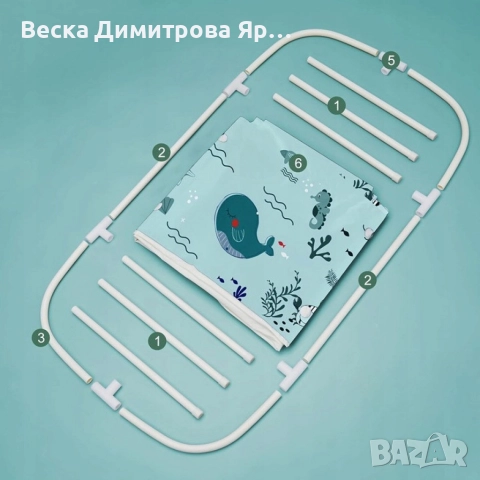 Сгъваема преносима вана XXL с възглавница и топлоизолация – Комфорт и удобство в малката баня, снимка 2 - Душ кабини и вани - 52899325