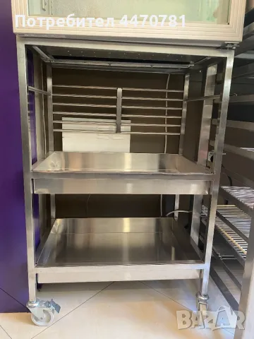 Мини фризер-витрина с поставка на колела, снимка 3 - Оборудване за магазин - 50419383