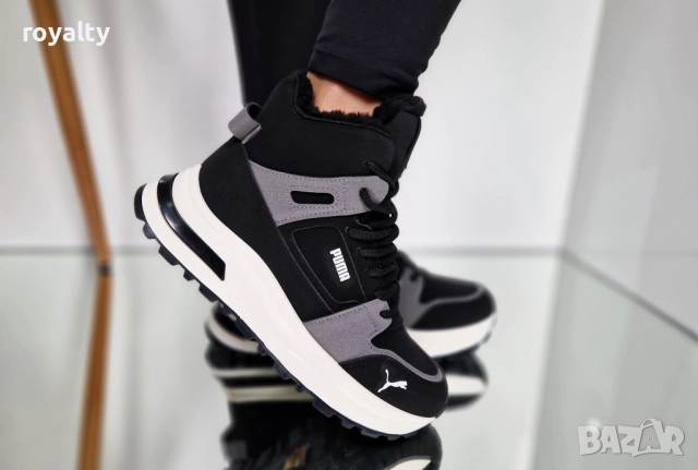 Puma Зимни Дамски Стилни Боти , снимка 3 - Дамски боти - 52117143