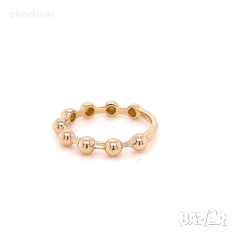 Златен дамски пръстен 1,97гр. размер:51 14кр. проба:585 модел:21888-6, снимка 3 - Пръстени - 44002313