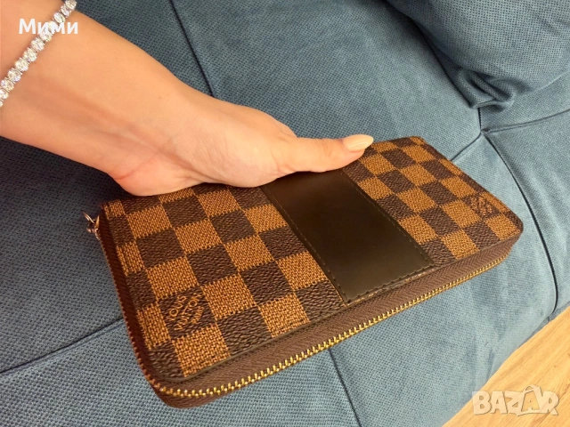 Портмоне louis Vuitton , снимка 4 - Портфейли, портмонета - 53399402