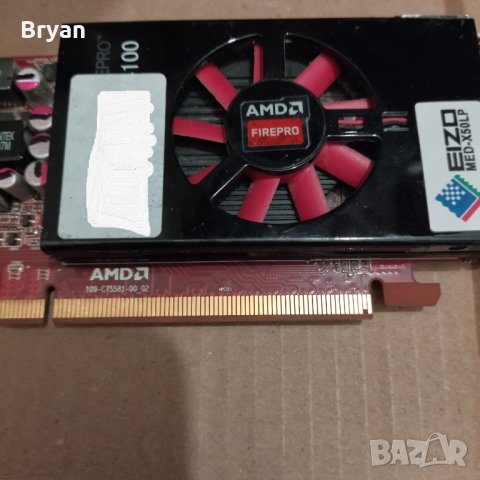 Видеокарта AMD FirePro W4100 2gb Gddr5 , снимка 1