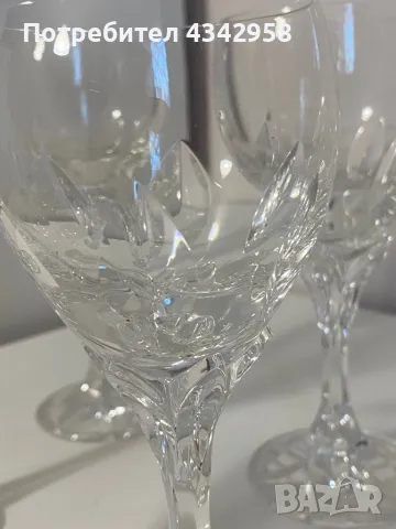 7* Villeroy & Boch “ Tulipe” . Crystal. 1970 г., снимка 4 - Антикварни и старинни предмети - 49275258