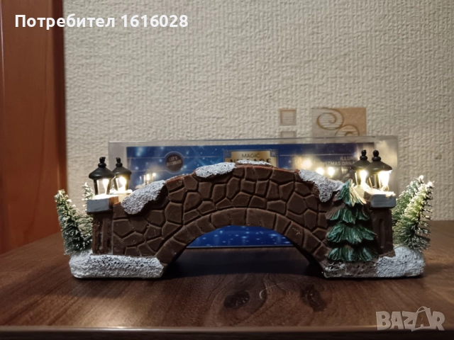 Нови LED светещ мост и врата за Коледни селца на фирмата MAGIC VILLAGE, снимка 5 - Декорация за дома - 52188450