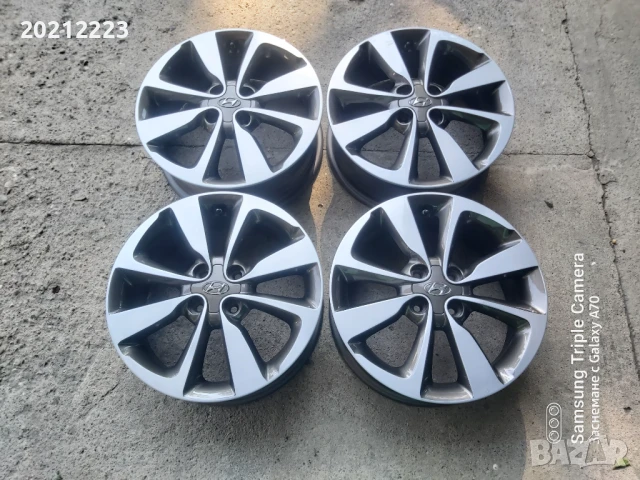 4 броя алуминиеви джанти за Hyundai i20 II 16