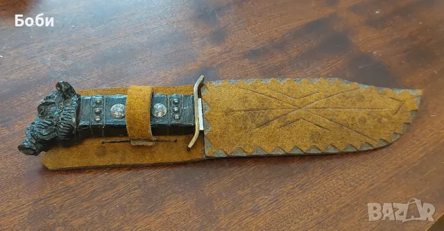 Стар Рядък Колекционерски Ловен Нож 1300г. България, снимка 16 - Колекции - 49222013
