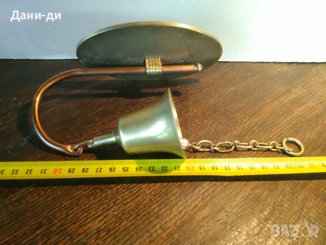 Камбана, звънец, хлопка, месинг (бронз) от колекция , снимка 7 - Антикварни и старинни предмети - 43819133