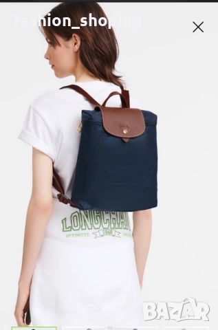 Раница Longchamp, снимка 12 - Раници - 51695607