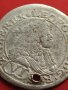 Сребърна монета 6 кройцера 1678г. Леополд първи Свещена Римска Империя 13717, снимка 3