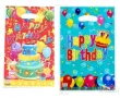 Happy Birthday сини розови червени 10 бр торбички за сладки подарък рожден ден парти, снимка 3
