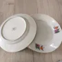Комплект Български порцеланови десертни чинии., снимка 2