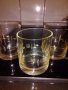 Три гравирани чашки за ракия 50-те г., снимка 1 - Антикварни и старинни предмети - 27933830