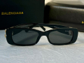 Balenciaga правоъгълни дамски слънчеви очила 1:1 с лого, снимка 7