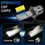 LED Диодни крушки за фарове- H3, DC 12V, 10600LM, 6000K., снимка 4