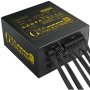 Захранване за настолен компютър Segotep GP900G Modular 800W 80PLUS Gold ATX 12V 2.31, снимка 5