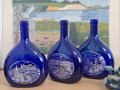 Колекционерски шишета кобалтово стъкло, Германия 