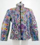 Дамско многоцветно яке с принт марка Kiyana Kaya - L, снимка 1