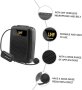 APORO T4 UHF Bluetooth  аудио предавател- приемник с усилвател, снимка 5