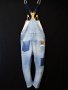 НОВ! G-star Raw Essentials Hank Salopette New York Дамски Гащеризон Размер W27 (М), снимка 10