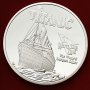 Титаник монета / Titanic coin - Silver, снимка 4