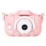 Дигитален детски фотоапарат STELS W329, Селфи камера, 64GB SD карта, снимка 3