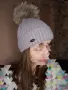 Liu Jo дамска шапка с естествено пухче, снимка 6