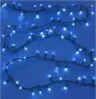 100 LED крушки, разтегателни, бял, 6,15 м , снимка 2