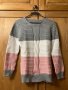 Пуловер в три цвята, снимка 1 - Блузи с дълъг ръкав и пуловери - 43371863