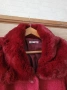 Преходно палто бордо , снимка 2