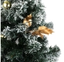 Декоративна коледна настолна елха на батерии, 40 светодиода, 90см, снимка 2