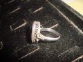 СРЕБЪРЕН ФИЛИГРАНЕН ПРЪСТЕН СТАРИННА АЖУРНА РЪЧНА ИЗРАБОТКА СРЕБРО с ГРАНУЛАЦИЯ БИЖУ УНИКАТ 22724, снимка 10