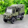 Метални колички: Mercedes-Benz Unimog U5000 Motorhome (Мерцедес-Бенц) , снимка 7