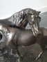 30см-4кг Mene статуетка-композиция/стара френска бронзова скулптура/фигура на коне, снимка 4