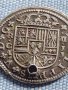 Сребърна монета 2 реала Филип пети Суенка Испания 8993, снимка 2