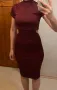 Рокля Bik Bok бордо, снимка 1