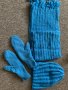 ръкавици, шапка, шал, ръчно плетени, снимка 1