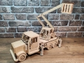 Дървен модел на камион – Вишка / Автовишка – Craft Camp, снимка 17