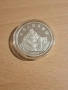 Лот китайски сребърни монети proof от 1992г, снимка 2