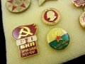 НРБ-БКП-Социализъм-Комунизъм-Голям лот значки-Медали, снимка 5