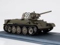Умален модел на танк Т-34-76 в мащаб 1:43, снимка 1 - Колекции - 43262251