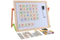 Дървена магнитна дъска ВЕГА с българската азбука - 2 в 1, снимка 1
